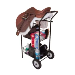 Easy-Up® Show Cart With Saddle Rack -Classic Equine Shop 08294 alt b