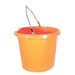 Fortiflex 20 Quart Flatback Bucket -Classic Equine Shop 10758 alt b