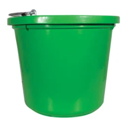 Fortiflex 20 Quart Flatback Bucket -Classic Equine Shop 10758 mango