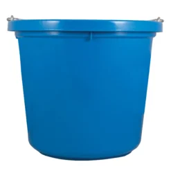 Fortiflex 20 Quart Flatback Bucket -Classic Equine Shop 10758 sapphire