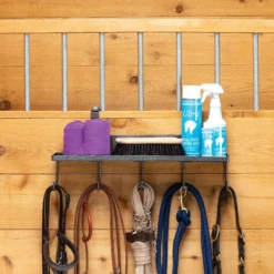 Easy-Up® Pro Series Portable Shelf With Tack Hooks -Classic Equine Shop 25392 alt d