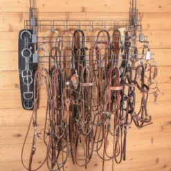 Easy-Up® Pro Series Large Bridle & Tack Rack 6 Easy-Up® Pro Series Large Bridle & Tack Rack -Classic Equine Shop 25654 alt b