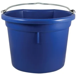 Dura-Tech® Platinum Flatback 20 Quart Bucket -Classic Equine Shop 35344 royal