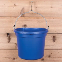 Dura-Tech® Gold Flatback Bucket 18 Qt. -Classic Equine Shop 37300 royal