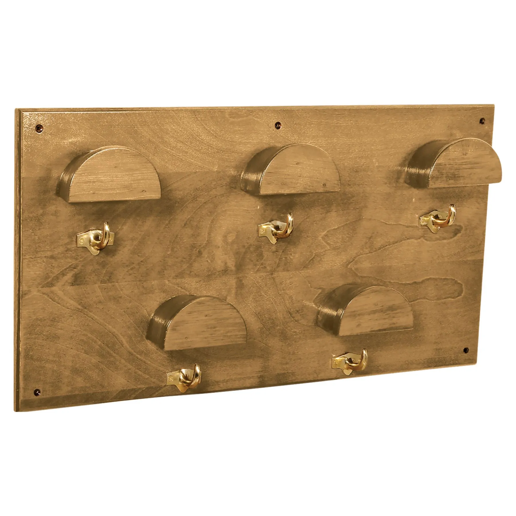 Wooden Space Saver 5 Hook Bridle Rack 7 Wooden Space Saver 5 Hook Bridle Rack - Image 7