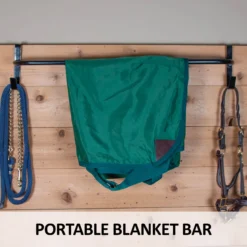 Easy-Up® Portable Adjustable Blanket Bar -Classic Equine Shop 40828 feature c overlay