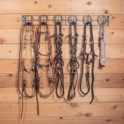 Easy-Up® Pro Mountable Horseshoe 6 Hook Rack -Classic Equine Shop 40961 alt b