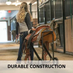 Easy-Up® Saddle Wheeler -Classic Equine Shop 40992 feature b overlay