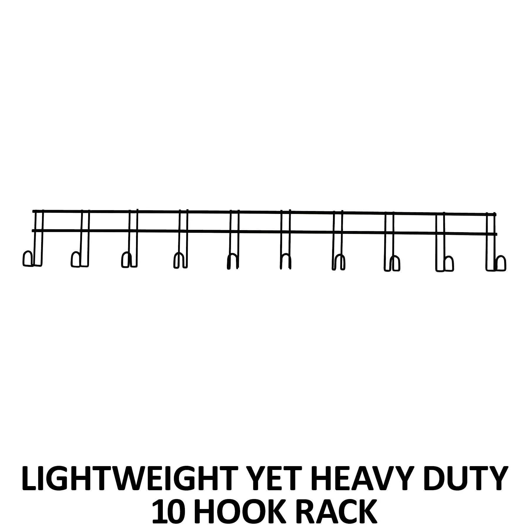 Easy-Up® 10 Hook Tack Rack 2 Easy-Up® 10 Hook Tack Rack - Image 2