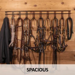 Easy-Up® 10 Hook Tack Rack 13 Easy-Up® 10 Hook Tack Rack -Classic Equine Shop 41079 feature c overlay