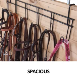 Easy-Up® 6 Hook Tack Rack With Hangers -Classic Equine Shop 41080 feature c overlay