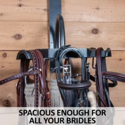 Easy-Up® Pro Non-Slip Carousel Tack Rack With Hooks -Classic Equine Shop 41139 feature c overlay