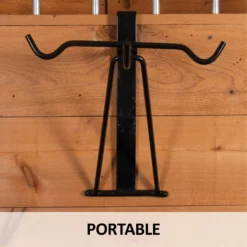 Easy-Up® Large Collapsible 3 Hook Utility Hanger -Classic Equine Shop 41151 feature d overlay