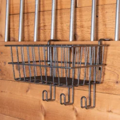 Easy-Up® Pro Series Stall Basket & Tack Rack -Classic Equine Shop 41269 alt b