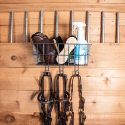Easy-Up® Pro Series Stall Basket & Tack Rack -Classic Equine Shop 41269 alt c