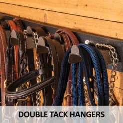 Easy-Up® Pro Double Hanger Tack Rack -Classic Equine Shop 41296 feature b overlay