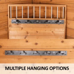 Easy-Up® Pro Double Hanger Tack Rack -Classic Equine Shop 41296 feature c overlay