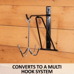 Easy-Up® Wall Mount Collapsible Utility Hanger -Classic Equine Shop 41299 feature c overlay