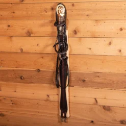 Berlin Brass Double Horseshoe Bridle Rack -Classic Equine Shop 41450 alt b