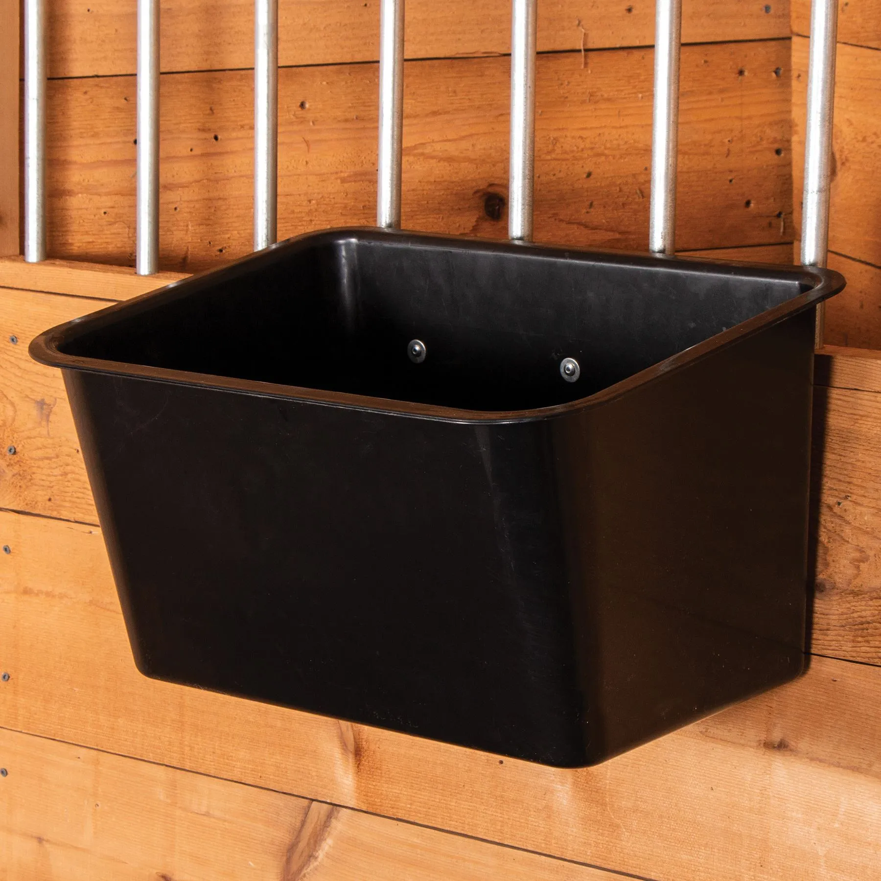 Dura-Tech® Large Hook-Over Feed Bucket - 8 Gallons 1 Dura-Tech® Large Hook-Over Feed Bucket - 8 Gallons