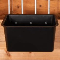 Dura-Tech® Large Hook-Over Feed Bucket - 8 Gallons 19 Dura-Tech® Large Hook-Over Feed Bucket - 8 Gallons -Classic Equine Shop 41505 alt c