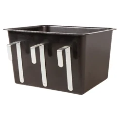 Dura-Tech® Large Hook-Over Feed Bucket - 8 Gallons 21 Dura-Tech® Large Hook-Over Feed Bucket - 8 Gallons -Classic Equine Shop 41505 alt e