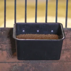 Dura-Tech® Large Hook-Over Feed Bucket - 8 Gallons 26 Dura-Tech® Large Hook-Over Feed Bucket - 8 Gallons -Classic Equine Shop 41505 alt j