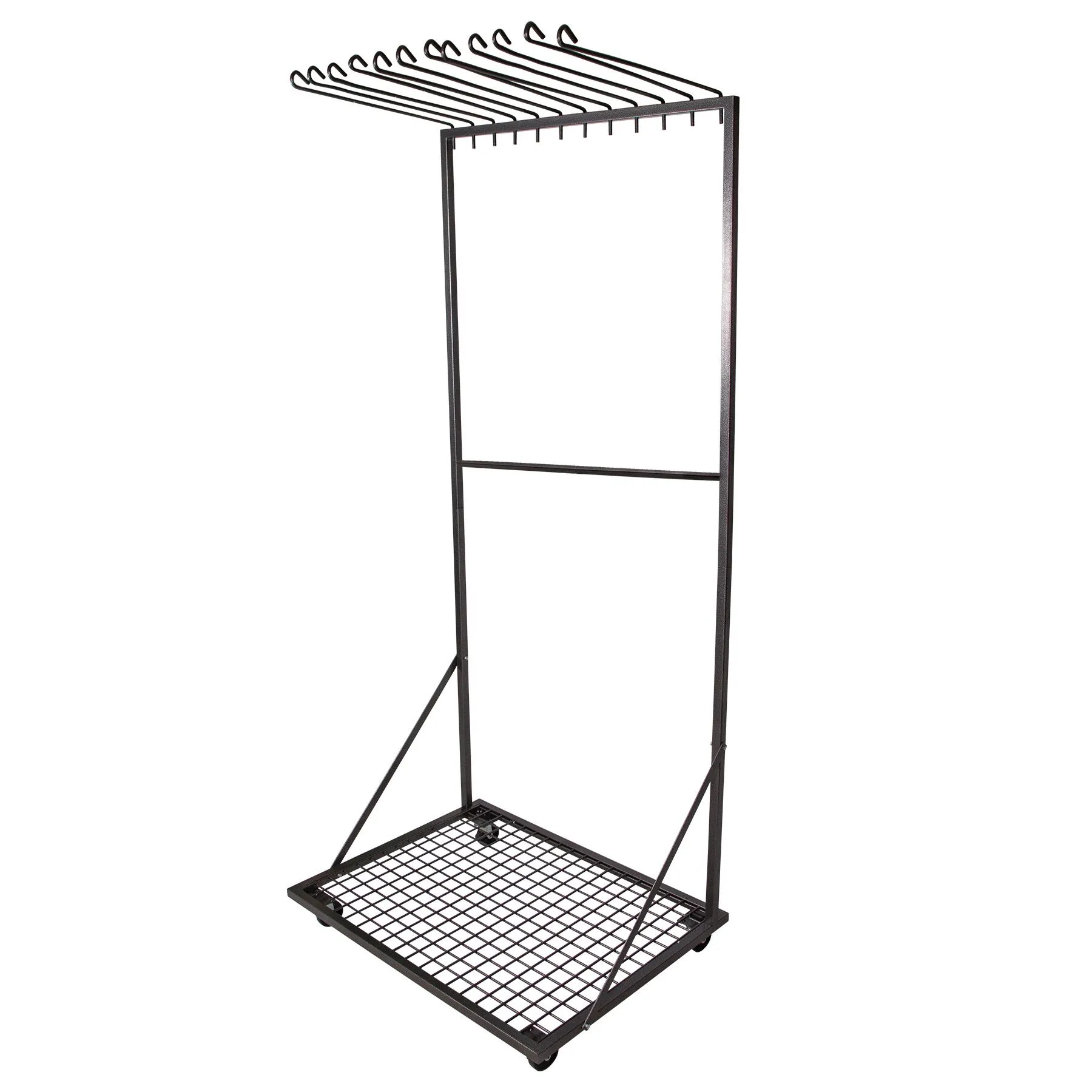Easy-Up® Pro Series Rolling Blanket Hanging Rack 1 Easy-Up® Pro Series Rolling Blanket Hanging Rack
