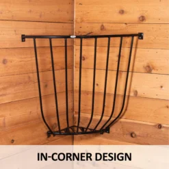 Easy-Up® Safety First Corner Hay Rack -Classic Equine Shop 41567 feature b overlay