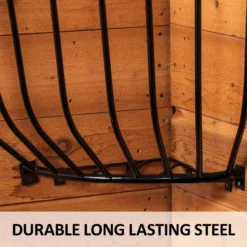 Easy-Up® Safety First Corner Hay Rack -Classic Equine Shop 41567 feature c overlay