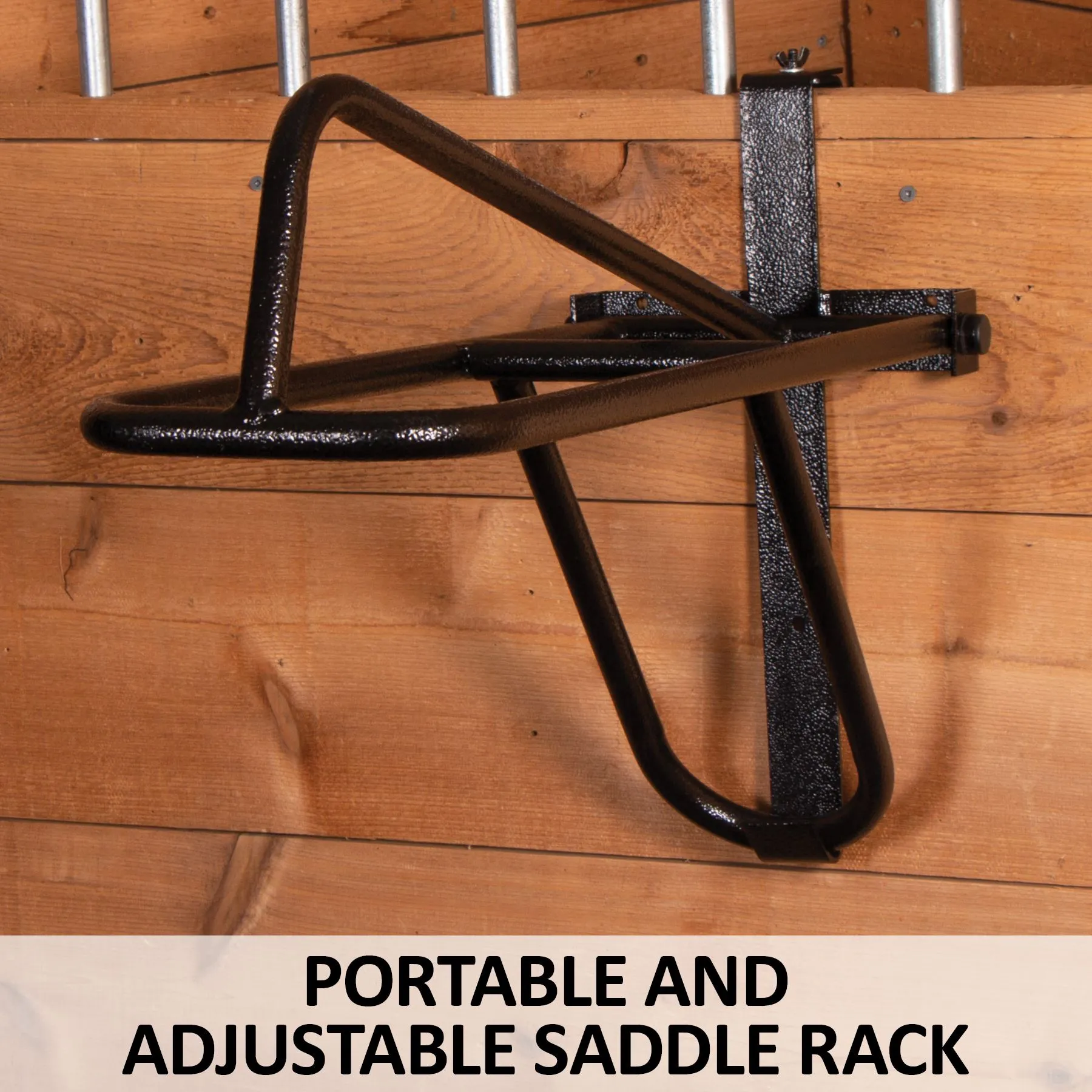 Easy-Up® Portable Fold Down Saddle Rack 2 Easy-Up® Portable Fold Down Saddle Rack - Image 2