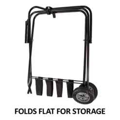 Easy-Up® Folding Saddle Rack On Wheels -Classic Equine Shop 41595 feature d overlay