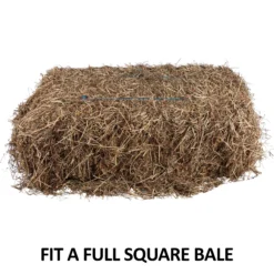 Dura-Tech® Full Bale Slow Feed Net Hay Bag -Classic Equine Shop 41680 feature b overlay