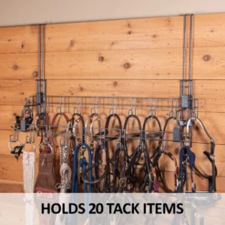 Easy-Up® Pro Series Medium Bridle And Tack Rack -Classic Equine Shop 41832 feature b overlay