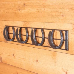 Easy-Up® Pro Mountable 4 Horseshoe Tack Rack -Classic Equine Shop 41973 alt b