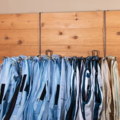 Easy-Up® Pro Series 12-Arm Swing Arm Blanket And Pad Rack -Classic Equine Shop 42227 alt a