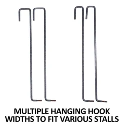 Easy-Up® Pro Series 12-Arm Swing Arm Blanket And Pad Rack -Classic Equine Shop 42227 feature c overlay