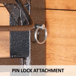 Easy-Up® Pro Series 4-Tier Saddle Rack With Pad Bars -Classic Equine Shop 42274 feature e overlay