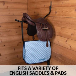 Easy-Up® English Combo Saddle & Pad Rack -Classic Equine Shop 42350 feature b overlay
