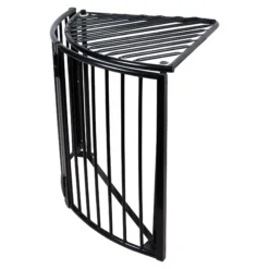 Easy-Up® Slow Feed Corner Floor Hay Rack -Classic Equine Shop 42409 alt a