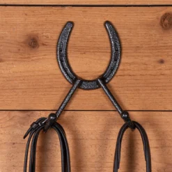 Easy-Up® Pro Horseshoe Double Tack Hook -Classic Equine Shop 42431 alt e