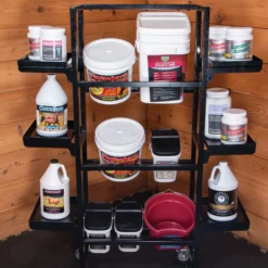 Easy-Up® Supplement Storage Cart -Classic Equine Shop 42445 alt a