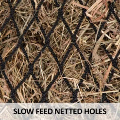 Dura-Tech® Large Slow Feed Net Hay Bag -Classic Equine Shop 42590 feature c overlay