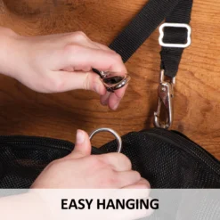 Dura-Tech® Large Slow Feed Net Hay Bag -Classic Equine Shop 42590 feature d overlay