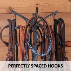 Easy-Up® Pro Series Free Standing Bridle Rack -Classic Equine Shop 42591 feature c overlay