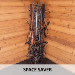 Easy-Up® Pro Series Free Standing Bridle Rack -Classic Equine Shop 42591 feature e overlay