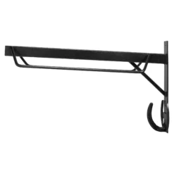 Easy-Up® Pro Series Saddle Rack W/ Horseshoe Bridle Hanger -Classic Equine Shop 42598 alt a