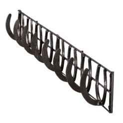 Easy-Up® Pro Mountable Horseshoe 8 Hook Rack -Classic Equine Shop 42638 alt c