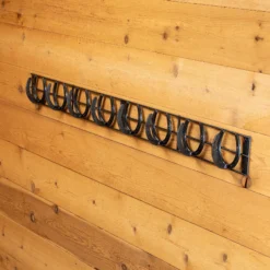 Easy-Up® Pro Mountable Horseshoe 8 Hook Rack -Classic Equine Shop 42638 alt f