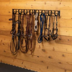 Easy-Up® Pro Mountable Horseshoe 8 Hook Rack -Classic Equine Shop 42638 alt h